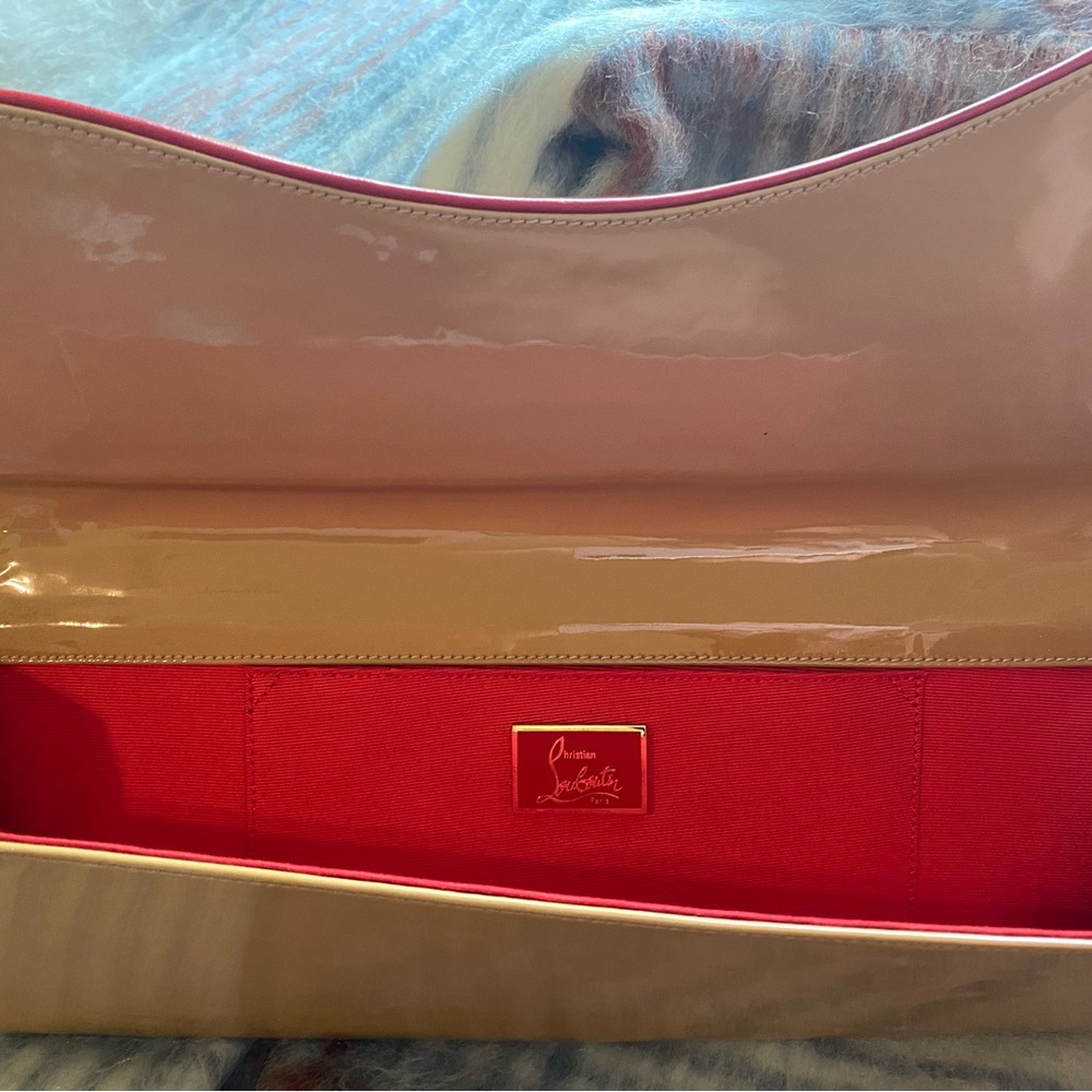 Christian Louboutin Pigalle Patent Clutch